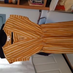 Monteau L stripe dress.